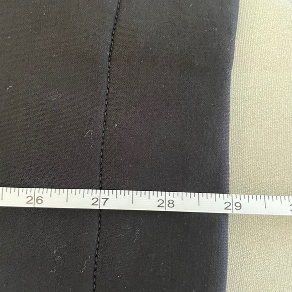 Cabi Pilot Jacket Black Double Breasted Snap Front Ponte Knit Coat 4673 Womens M - Picture 6 of 7